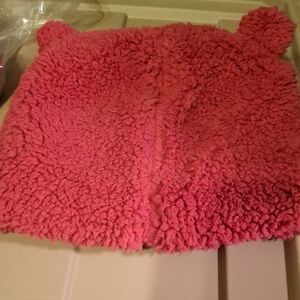 2 Cat & Jack Pink Fuzzy Kids Hats (Hat14,15)